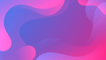 \Abstract Gradient Purple Blue liquid background. Modern background design. Dynamic Waves. Fluid shapes composition. Fit for website, banners, brochure, posters
