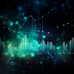 Growth graph and progress of business