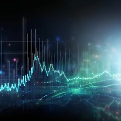 Growth graph and progress of business