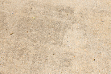 Dirty concrete pavement