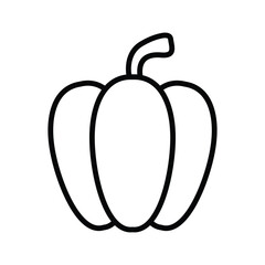 paprika icon vector design template in white background