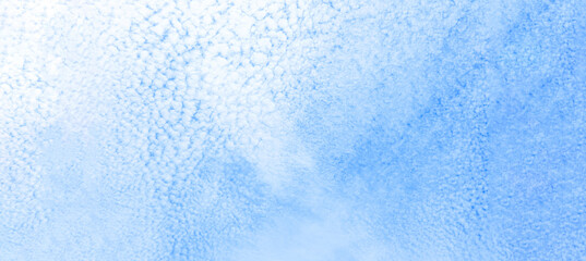 Horizontal Scaly Cloud Background Image