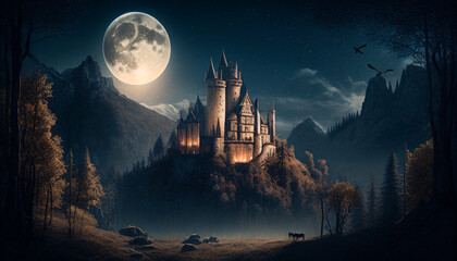Wild Old Castle Generative AI