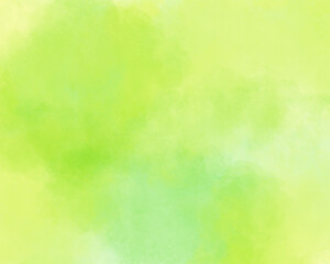 春のイメージの水彩風背景