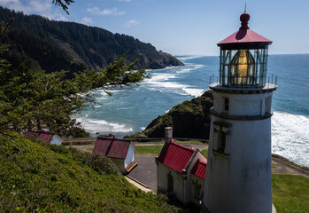 Heceta Head Lighthouse on the Oregon Coast