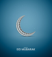 Obraz na płótnie Canvas Eid Mubarak, Eid Al Adha. 3D Illustration