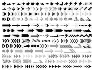 色々な矢印アイコンのセット