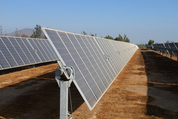 sustainable energy: melipilla photovoltaic plant, chile