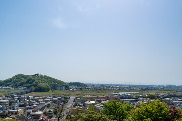 足利織姫神社からの景観