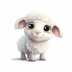 Baby Sheep Cartoon