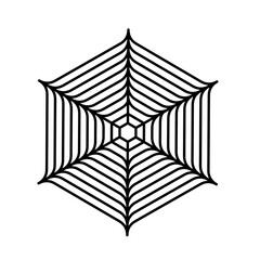 illustration of a cobweb image suitable for begron 