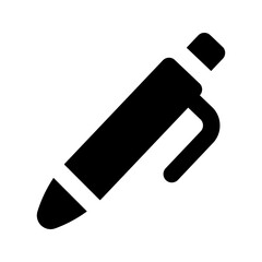 pen glyph icon