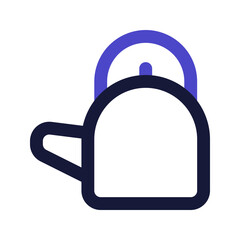 teapot line color icon