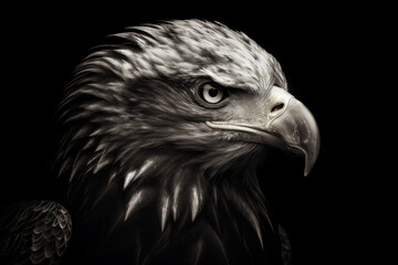Fototapeta premium portrait of a eagle