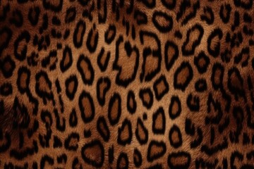 detailed leopard print pattern in high resolution. Generative AI