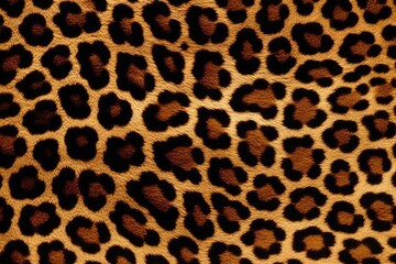 Fototapeta na wymiar detailed close-up of a cheetah print pattern. Generative AI