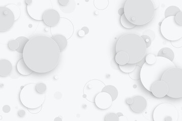 White gradient circle texture background