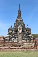 Fototapeta premium アユタヤ 大仏塔