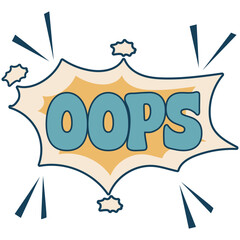 Retro Word Blob Doodle 12