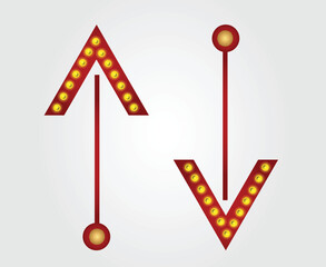 Marquee Arrows vector