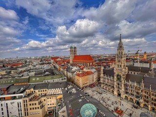 Fototapeta na wymiar panorama of Munich , Germany