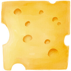 cheese watercolor png