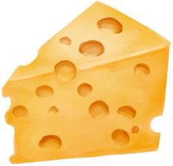 cheese watercolor png