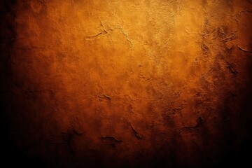 Grunge orange wall texture background