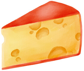 cheese watercolor png