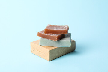 Soap - spa, beauty procedures and skin care concept