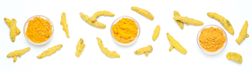 Fragrant seasoning - turmeric, one of the main ingredients in Indian curry