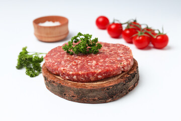 Ingredient for cooking grilled meat - ground meat
