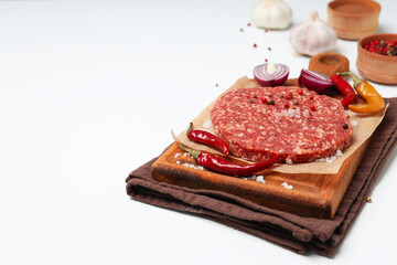 Ingredient for cooking grilled meat - ground meat