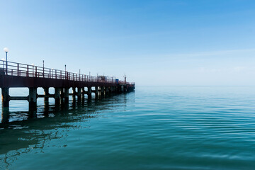 Obraz premium pier in the sea