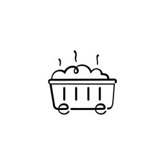 Trash Line Style Icon Design