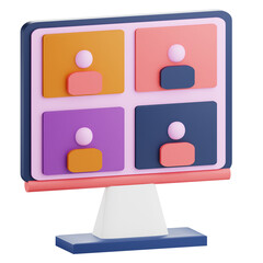 3d video call conference