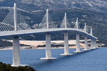 An interesting building, the Pelješac bridge.