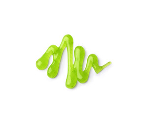 Pistachio topping isolated on white background