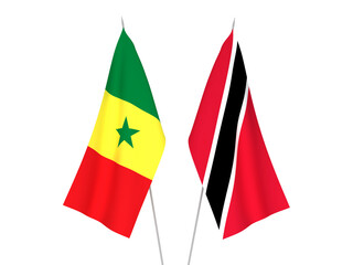 Republic of Trinidad and Tobago and Republic of Senegal flags