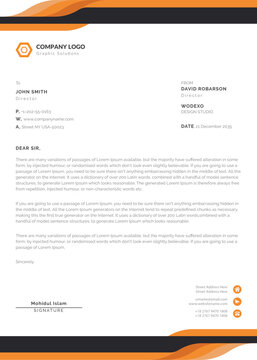 Corporate Letterhead Design