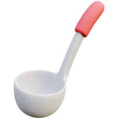 3D Ladle Illustration
