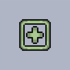 Obraz premium pixel art medical icon good for your project and game.