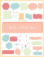 vector collection of colorful speech bubbles vector