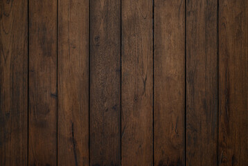 Brown wood texture from natural tree. Beautifully patterned wooden planks, hardwood floor background