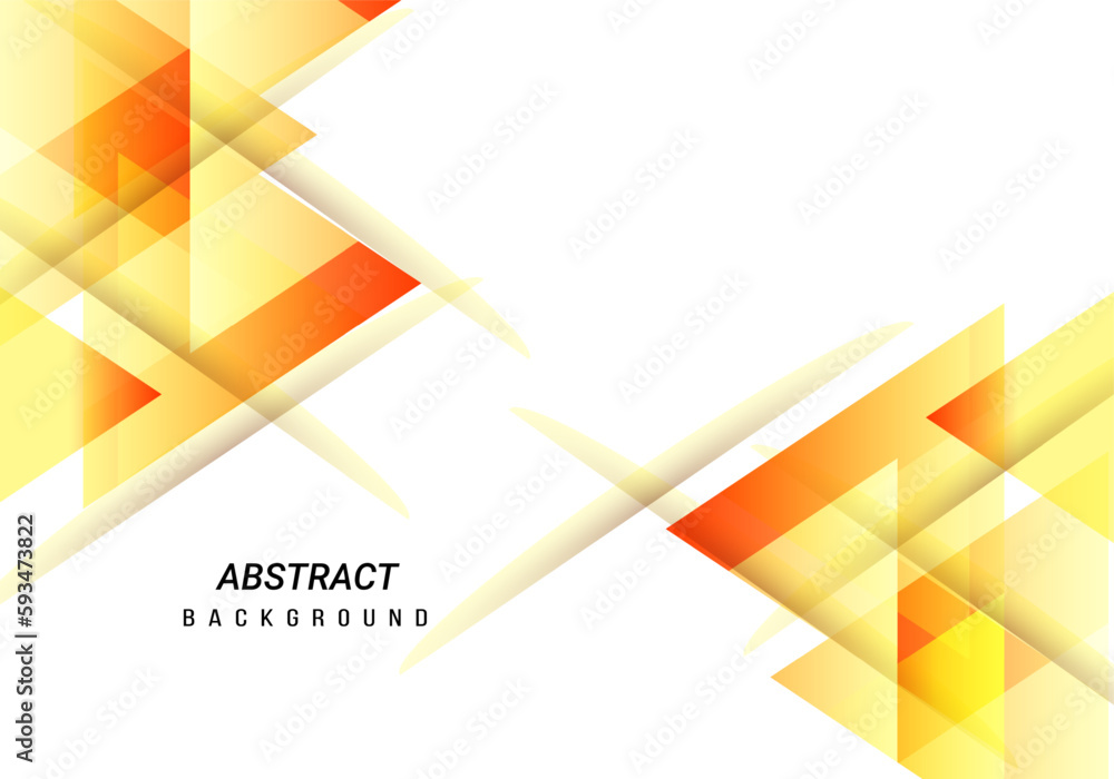 Wall mural abstract color triangular pattern elegant design background
