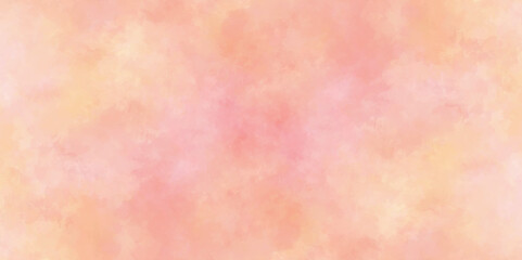 abstract watercolor background .watercolor background with pink and yellow color. Fantasy light red, pink shades watercolor background. subtle watercolor pink yellow gradient illustration.