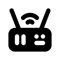 modem glyph icon