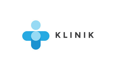 Logo vector minimalist design hospital healthcare pharmaceutical service medical doctor concept
