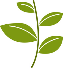 leaf icon illustration