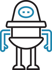 robot character icon